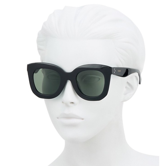 CELINE 49MM Round Cat Eye Sunglasses - Picture 1 of 12